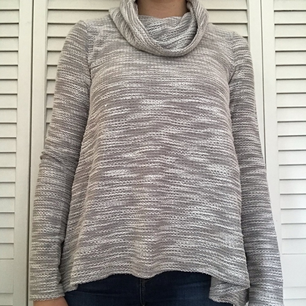 Abercrombie cowl neck sweater